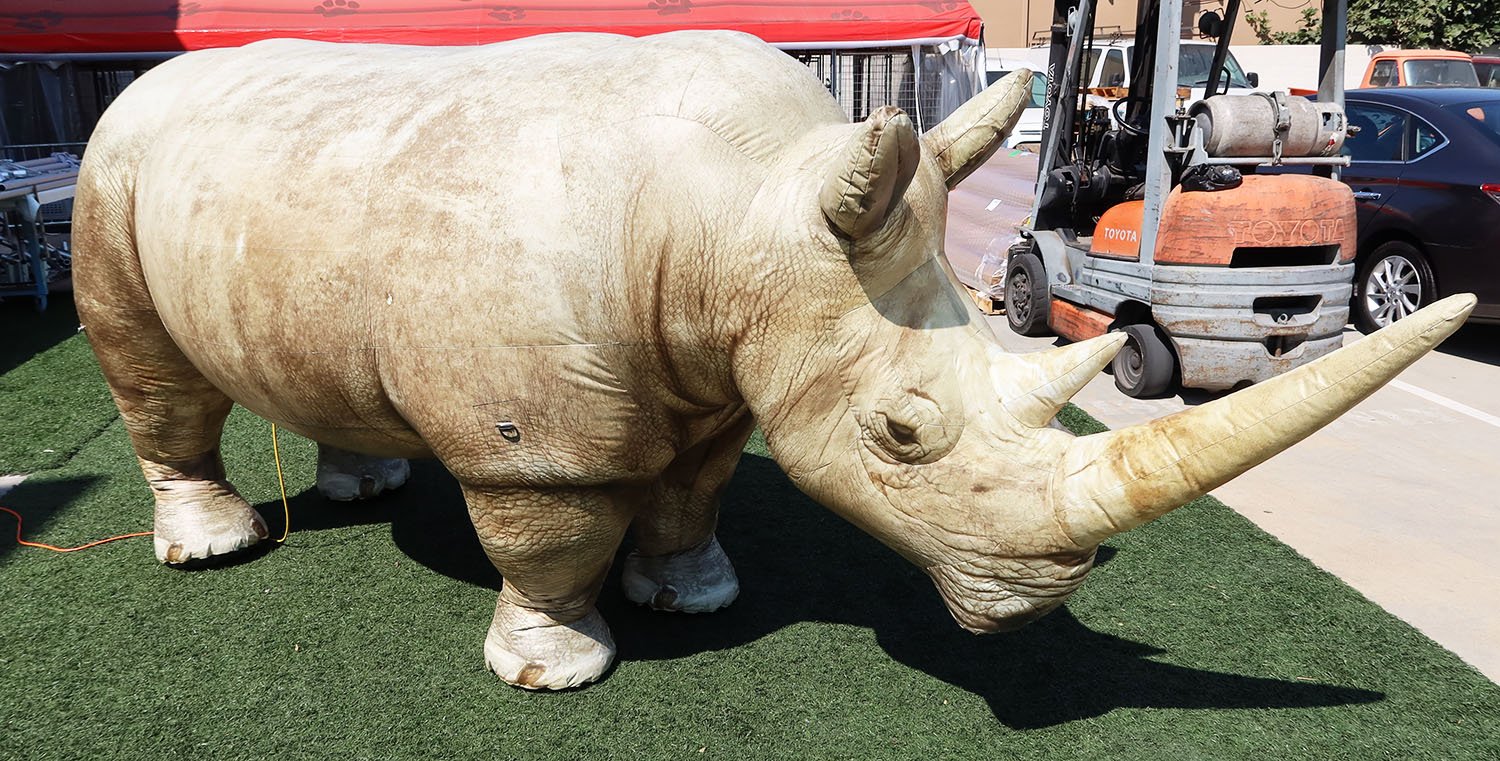 Realistic Inflatable Rhino